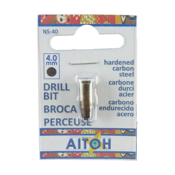 Aitoh Co Aitoh Hand Paper Drill Bit, Hardened Carbon Steel - 4mm 