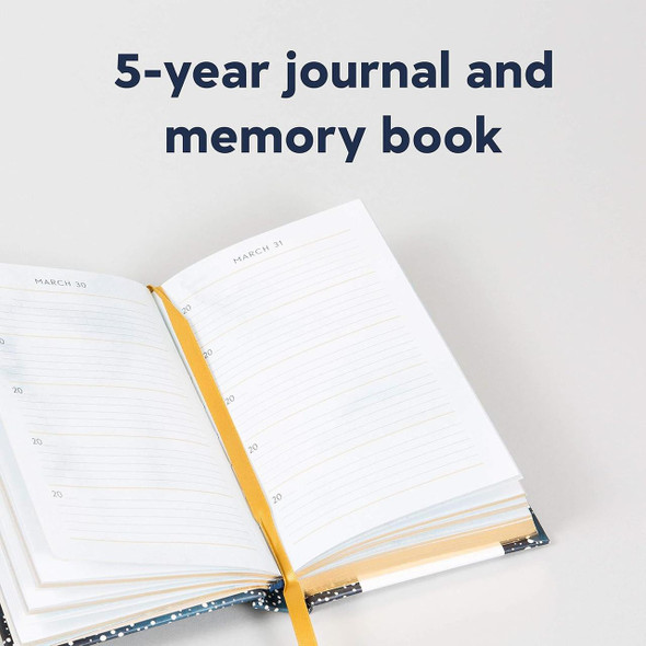 Chronicle Books Celestial One Line a Day, A Five-Year Memory Book 