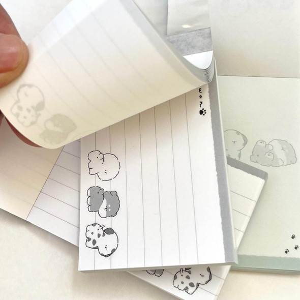 bc mini BCmini Yuruwan Puppy Butt Mini Notepad 