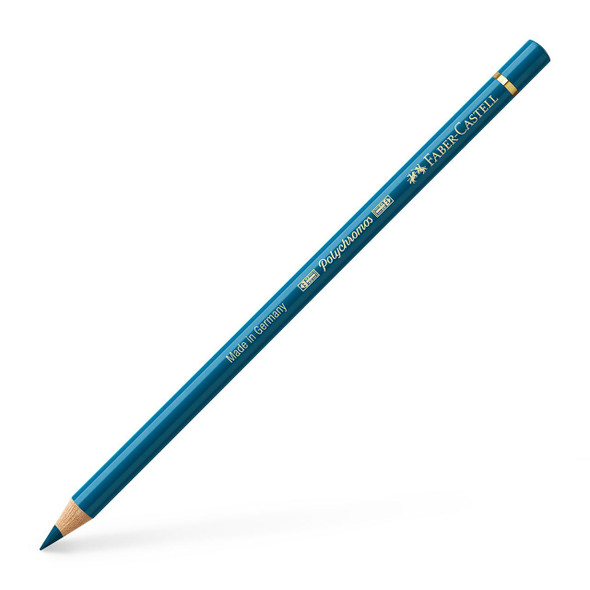 Faber-Castell Polychromos Colored Pencil, 155 Helio Turquoise