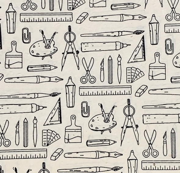 Giftsland Decorative Paper, Artist Tools, 20"x30"