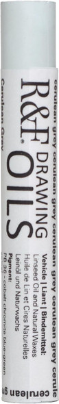  R&F Handmade Paints, Drawing Oil, Cerulean Grey 