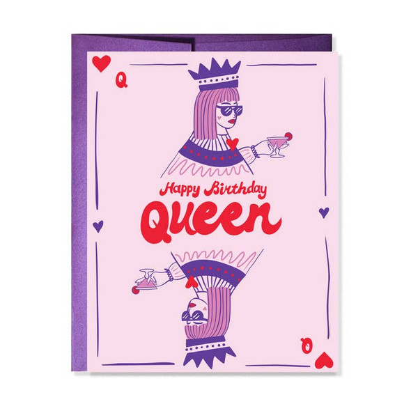 Neighborly Paper - Birthday Card - Birthday Queen