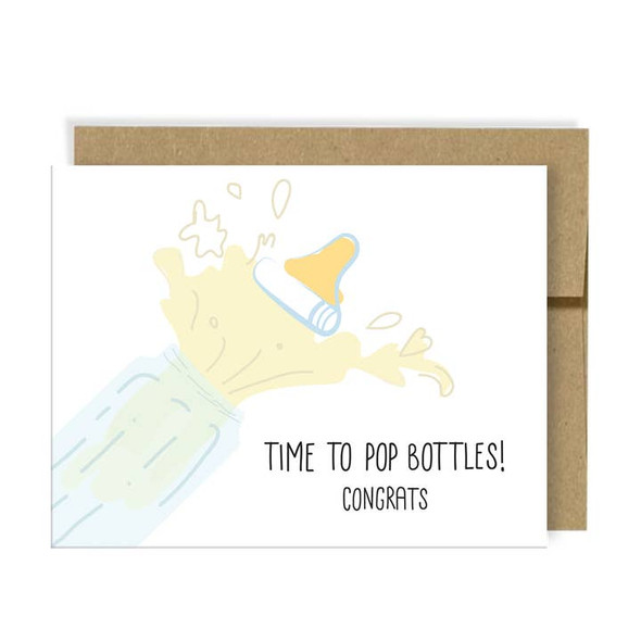 Neighborly Paper - New Baby - Poppin' Bottles