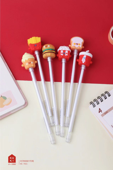 BCmini Fast Food Gel Pen - Assorted Shapes, Mystery Pick!