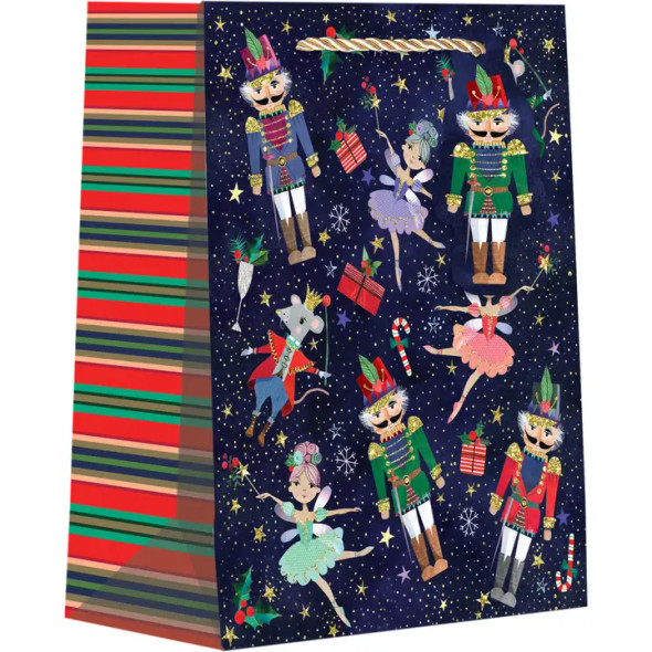 Jillson & Roberts Gift Bag, Medium, Nutcracker Ballet
