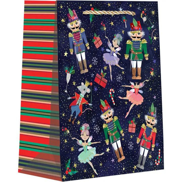  Jillson & Roberts Gift Bag, Medium, Nutcracker Ballet 