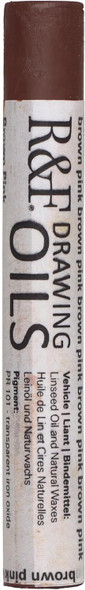  R&F Handmade Paints, Drawing Oil, Brown Pink 