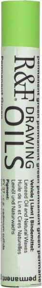  R&F Handmade Paints, Drawing Oil, Permanent Green 