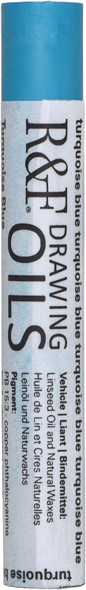  R&F Handmade Paints, Drawing Oil, Turquoise Blue 