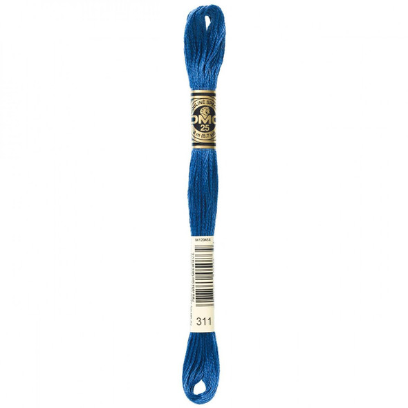  DMC Embroidery Floss, 311 Navy Medium 