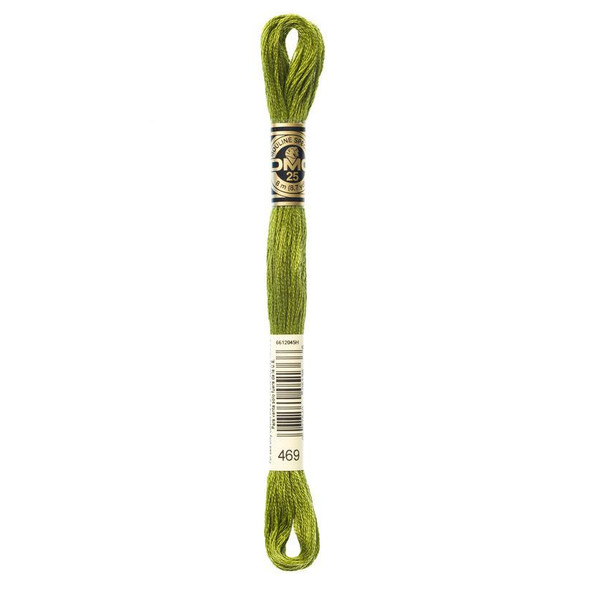  DMC Embroidery Floss, 569 Avocado 