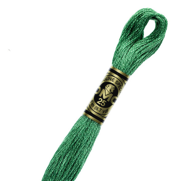  DMC Embroidery Floss, 911 Emerald Green Medium 