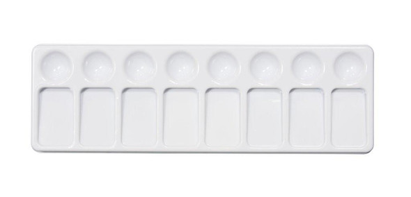 Jack Richeson & Co Jack Richeson 8 Well Slant Tray Plastic Painting Palette 