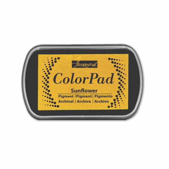Jacquard ColorPad Pigment Ink Pad, Sunflower