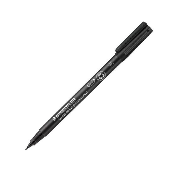 Staedtler Lumocolor Permanent Universal Pen 313 - Superfine, Black 