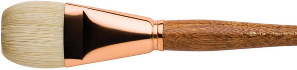 Princeton Artist Brush Company Princeton Brush Refine Natural Chunking Bristle, Series 5400, Flat 6 