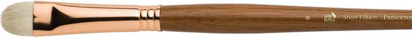Princeton Artist Brush Company Princeton Brush Refine Natural Chunking Bristle, Series 5400, Short Filbert 12 