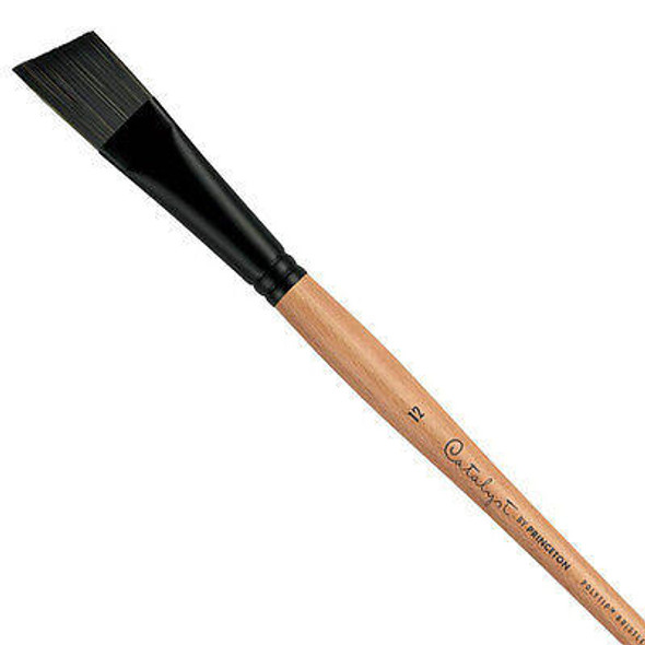 Princeton Artist Brush Company Catalyst 6400 Long Handle Angle Bright 12 