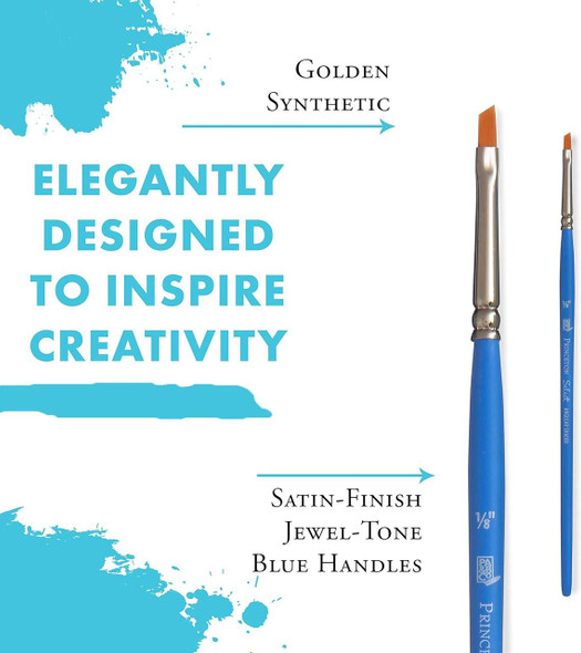 Princeton Brush Select Artiste, Series 3750, Mini Angle Shader 1/8"