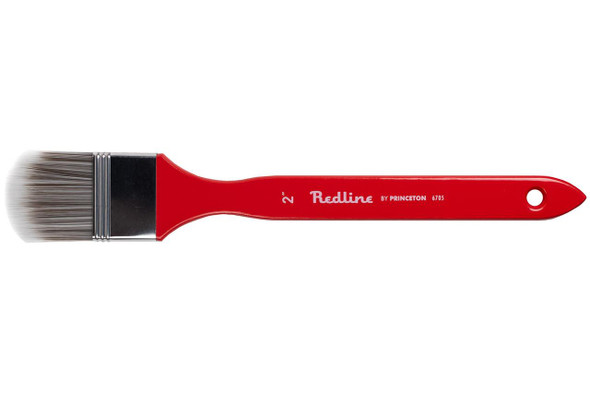 Princeton Artist Brush Company Princeton Brush Redline Synthetic Blend, Series 6700, Long Handle, Oval 2" 