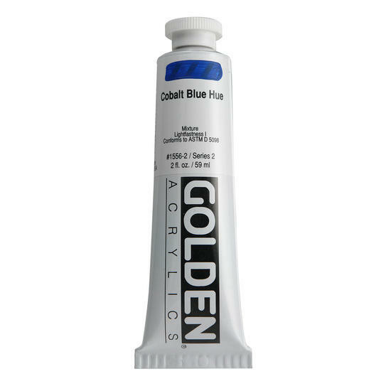 Golden Artist Colors Heavy Body Cobalt Blue Hue 2oz