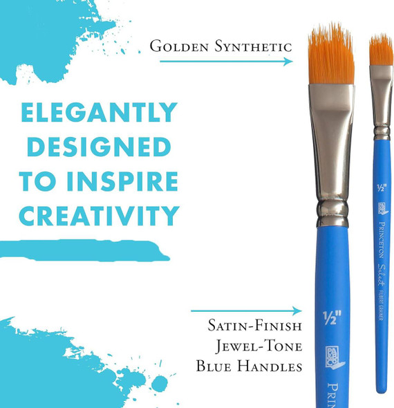 Princeton Artist Brush Company Princeton Brush Select Artiste, Series 3750, Grainer 1/2" 