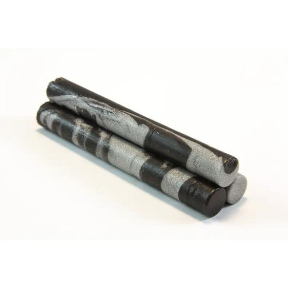  Global Solutions Inc. Glue Gun Wax, Silver/Black Swirl 