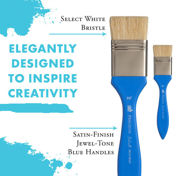 Princeton Artist Brush Company Princeton Brush Select Artiste, Series 3750, Bristle Bright 1.5" 