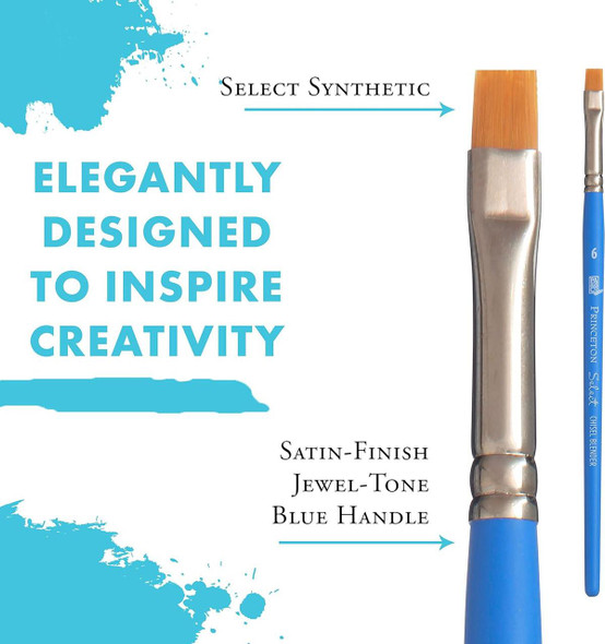 Princeton Brush Select Artiste, Series 3750, Chisel Blender 6