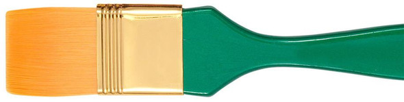 Princeton Artist Brush Company Princeton Brush Lauren Golden Synthetic, Series 4350, Flat Wash 1-1/2" 