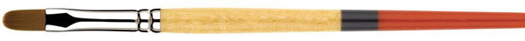 Princeton Artist Brush Company Princeton Brush Snap! Series 9650, Short Handle, Gold Taklon, Filbert 8 