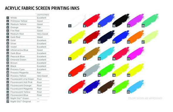 Speedball Art Products Acrylic Screen Printing Ink - Medium Red - 8oz
