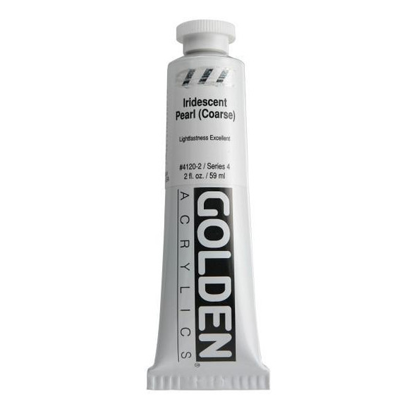 Golden Artist Colors Iridescent 2oz Pearl Coarse