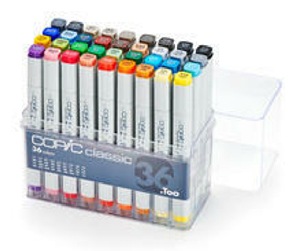 Copic COPIC Original Marker - 36-Color Set