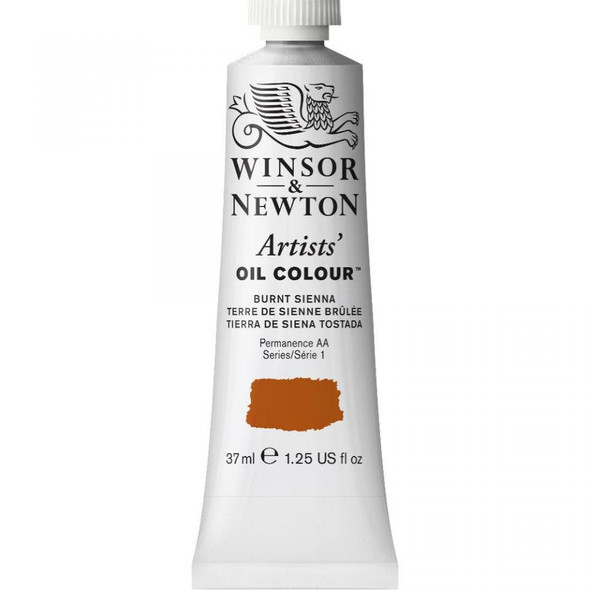 Winsor & Newton Artists' Oil Color, 37ml, Burnt Sienna