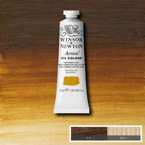 Winsor & Newton AOC - Raw Umber Light 37mL Tube 