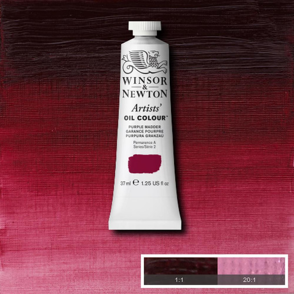 Winsor & Newton Artists' Oil Color, 37ml, Purple Madder