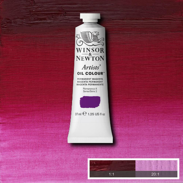 Winsor & Newton Artists' Oil Color, 37ml, Permanent Magenta