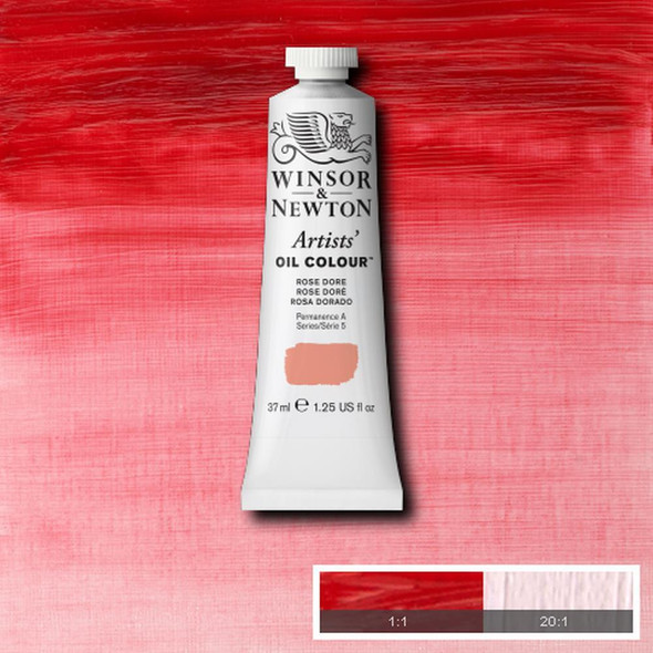 Winsor & Newton Artists' Oil Color, 37ml, Rose Dore