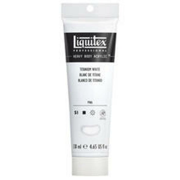 Liquitex HB 138ml tube - Titanium White