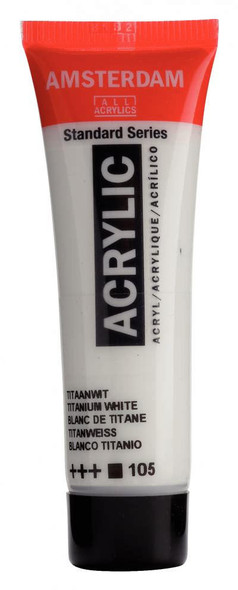 Royal Talens Amsterdam Acrylic Titan.White 20mL