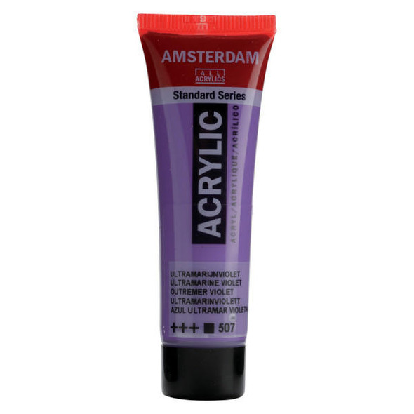 Royal Talens Amsterdam Acrylic Ultramarine Violet 20mL 