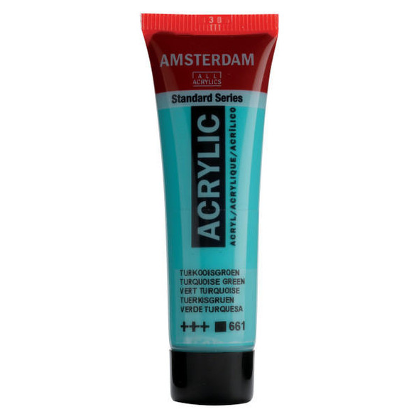 Royal Talens Amsterdam Acrylic Turquoise Green 20mL