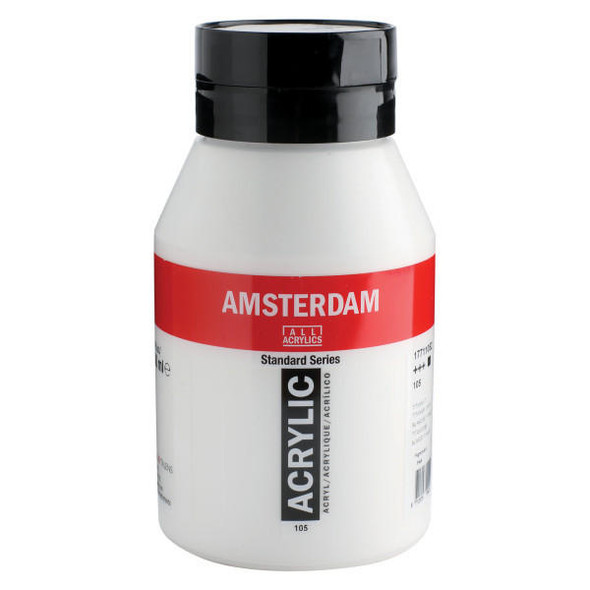 Royal Talens Amsterdam Acrylic Titanium White 1L
