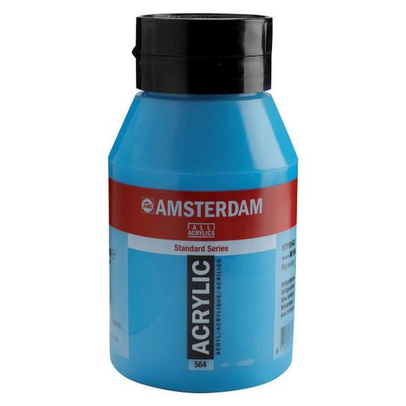 Royal Talens Amsterdam Acrylic Brilliant Blue 1L