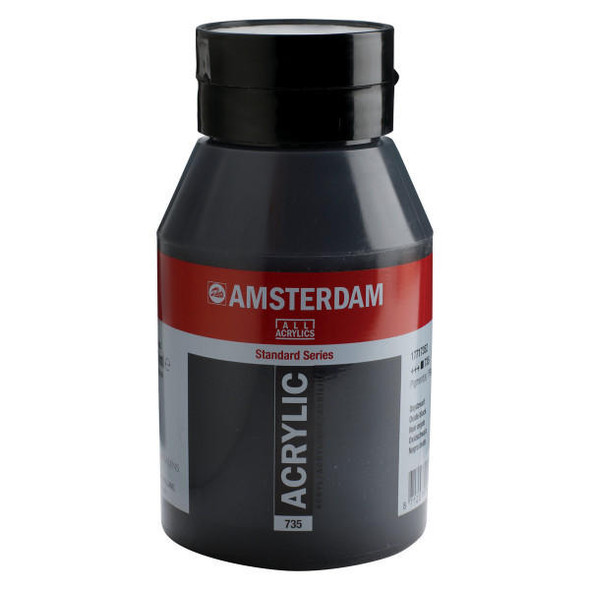 Royal Talens Amsterdam Acrylic Oxyde Black 1L 