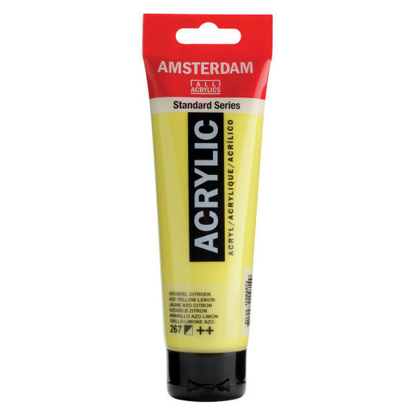Royal Talens Amsterdam Acrylic Azo Yell Lemon 267 120mL