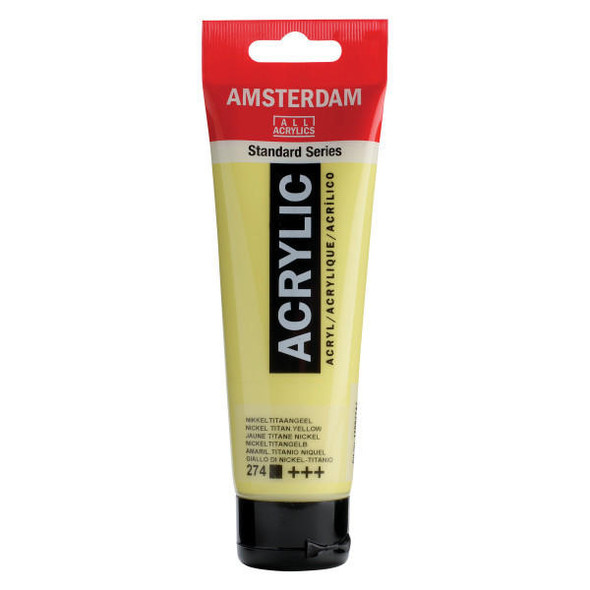Royal Talens Amsterdam Acrylic Nick Titan Yel 274 120mL