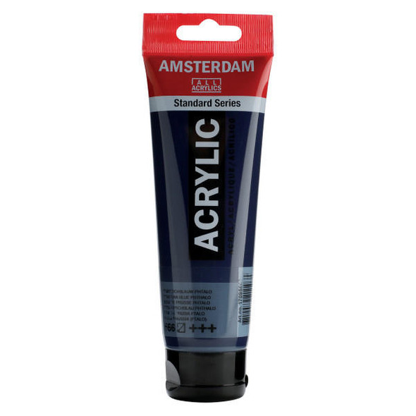 Royal Talens Amsterdam Acrylic Prus Blue Ph 566 120mL